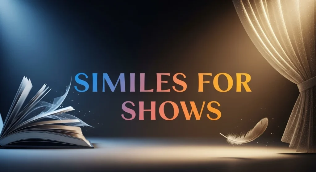 Similes for Shows
