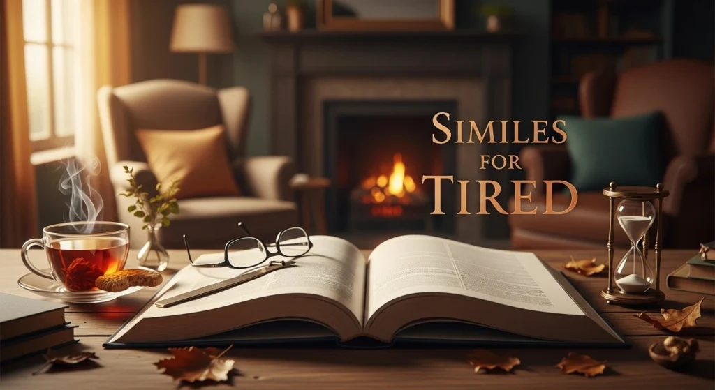 Similes for Tired