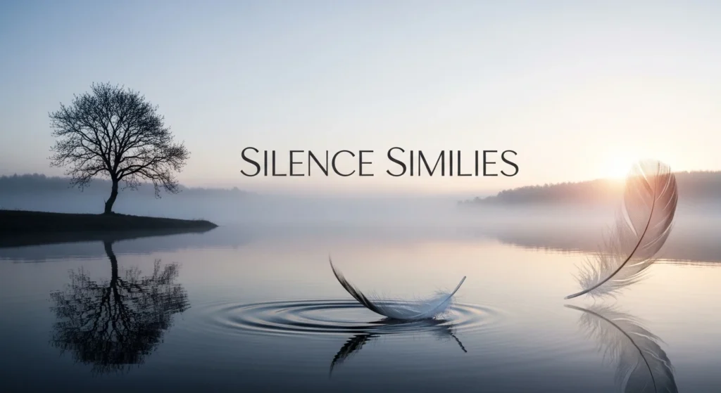 Silence Similies