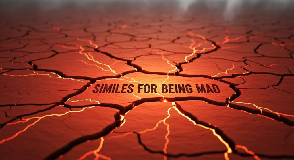 Similes for Being Mad