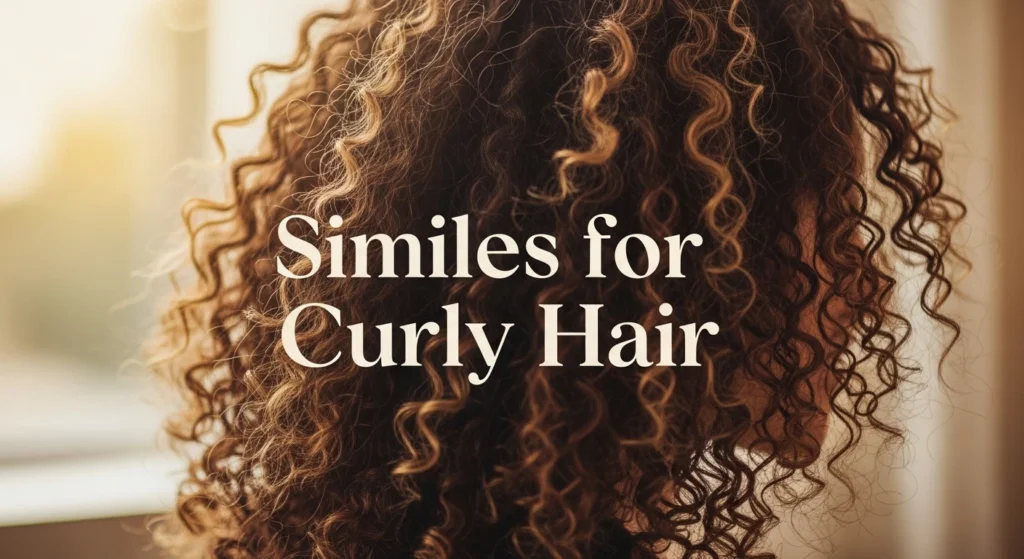 Similes for Curly Hair