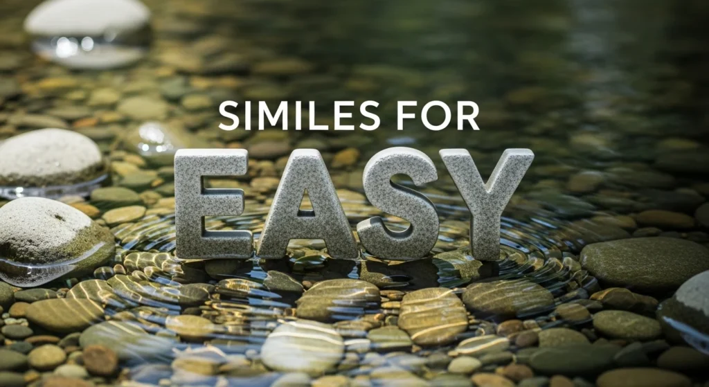 Similes for Easy