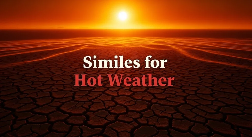 Similes for Hot Weather