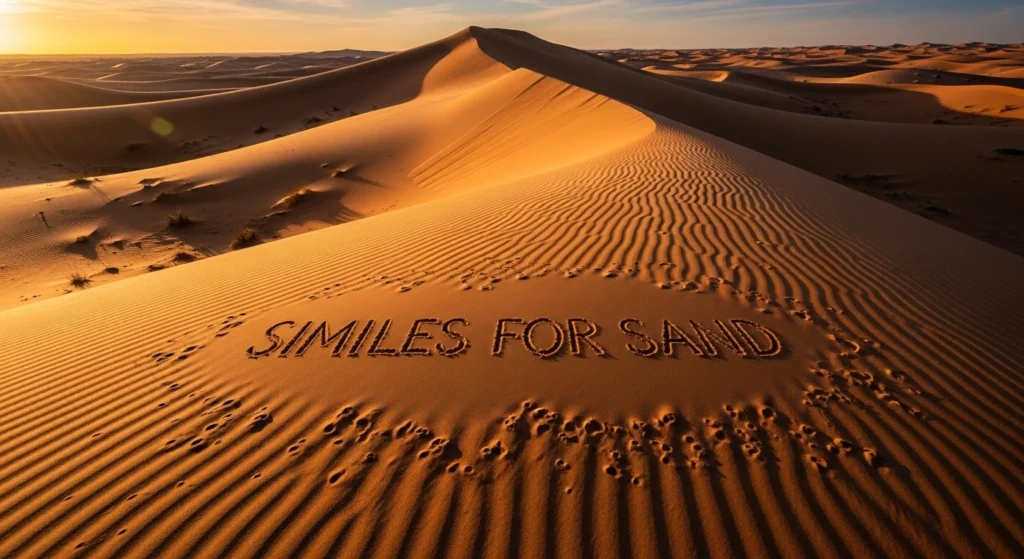 Similes for Sand