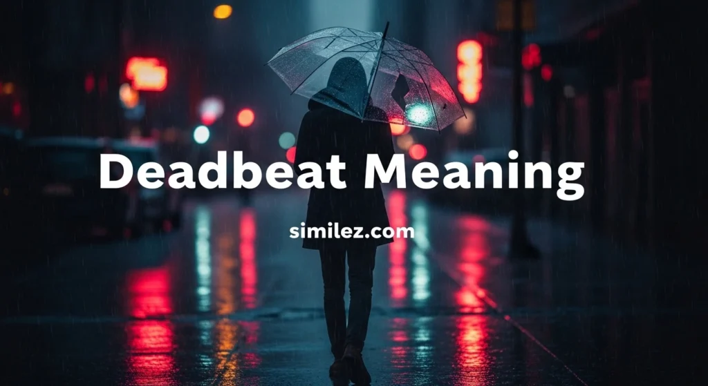 Deadbeat Meaning