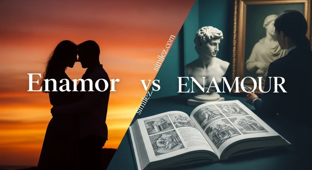 Enamor vs enamour