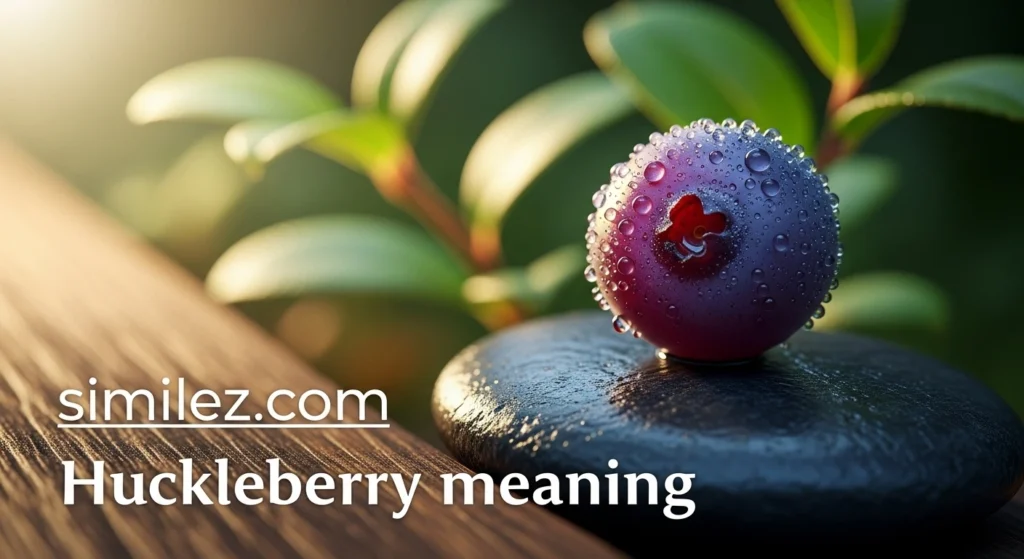 Huckleberry meaning