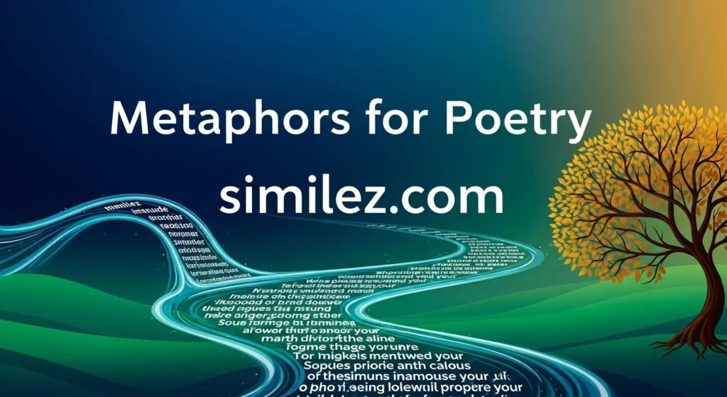 Metaphors for Poetry