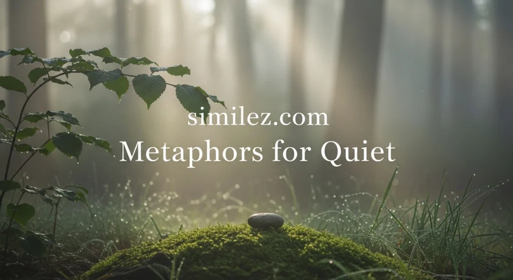 Metaphors for Quiet