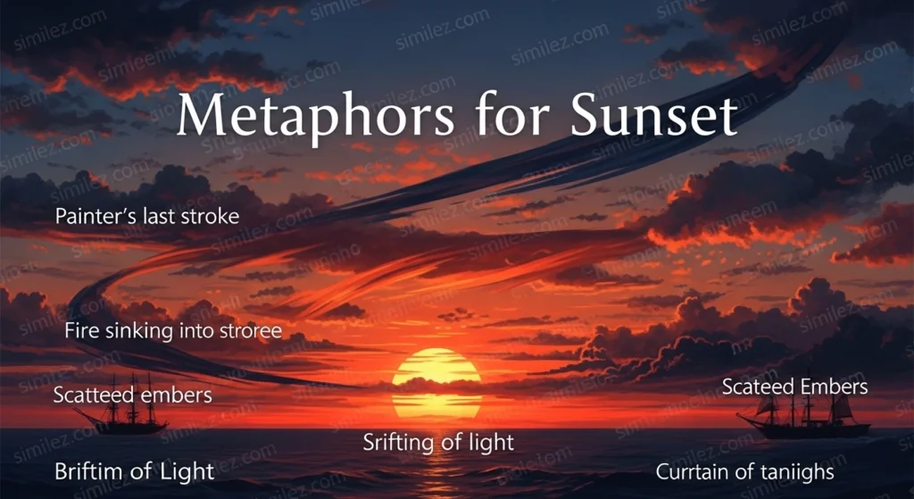 Metaphors for Sunset