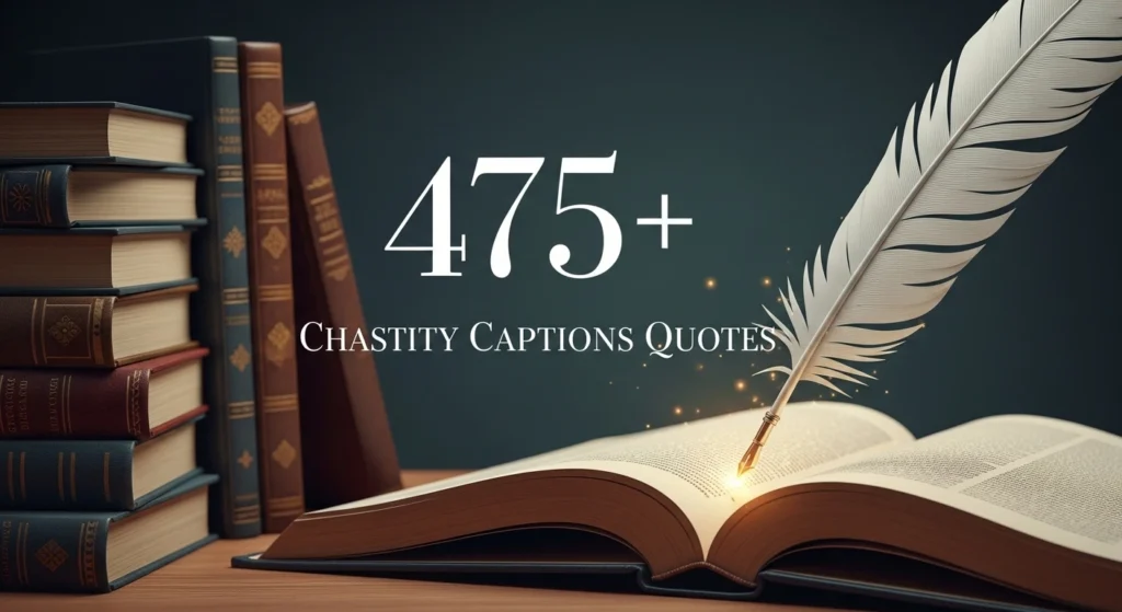 475+ Chastity Captions Quotes