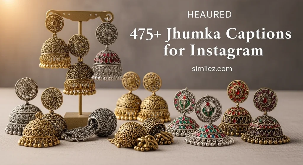 475+ Jhumka Captions for Instagram