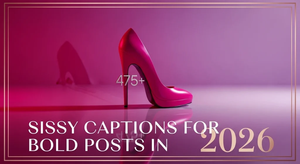 475+ Sissy Captions for Bold Posts in 2026