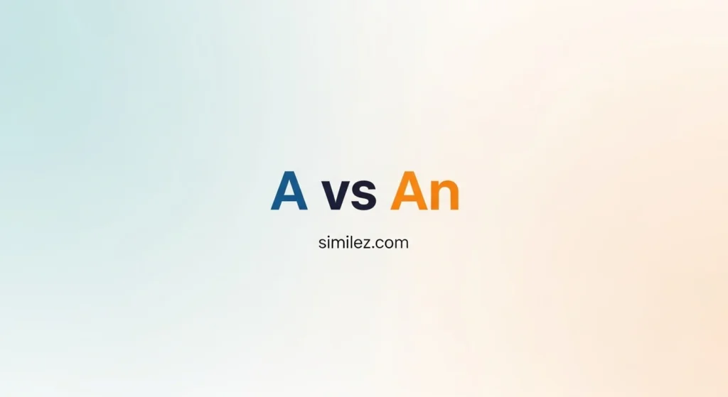 A vs An