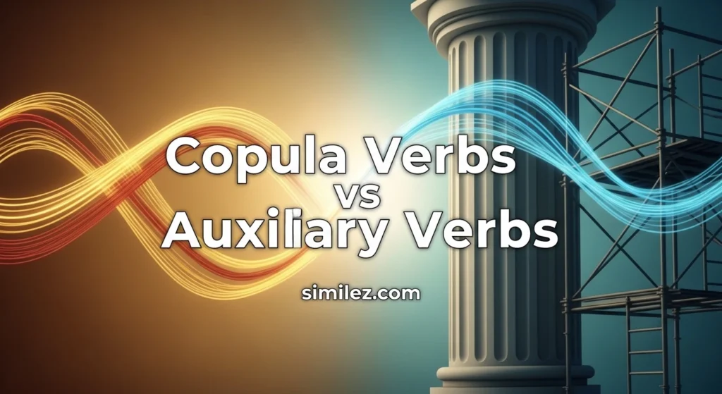 Copula Verbs vs Auxiliary Verbs