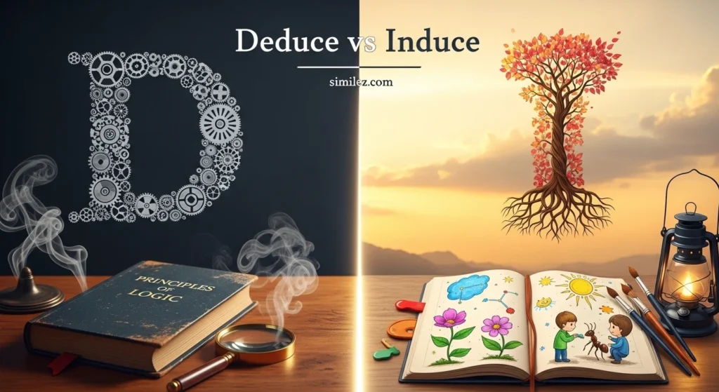 Deduce vs Induce