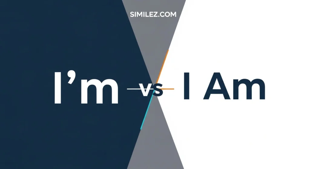 I’m vs I Am