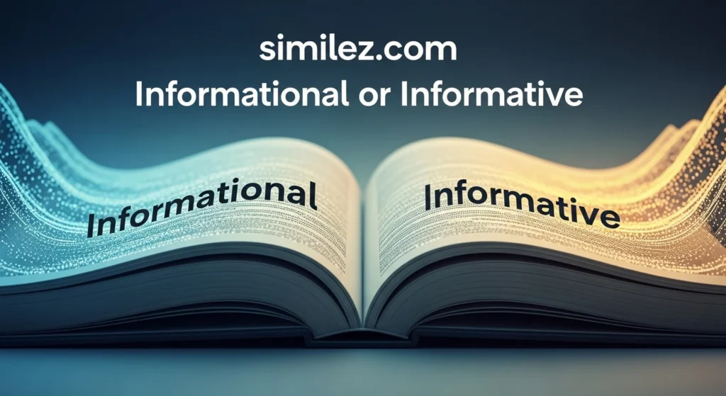 Informational or informative