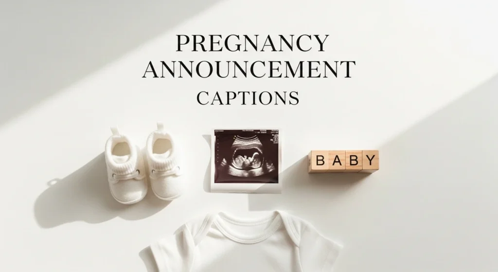 Pregnancy Announcement Captions