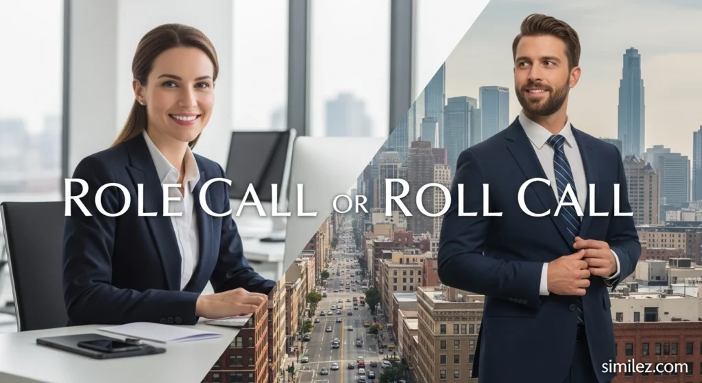 Role call or roll call