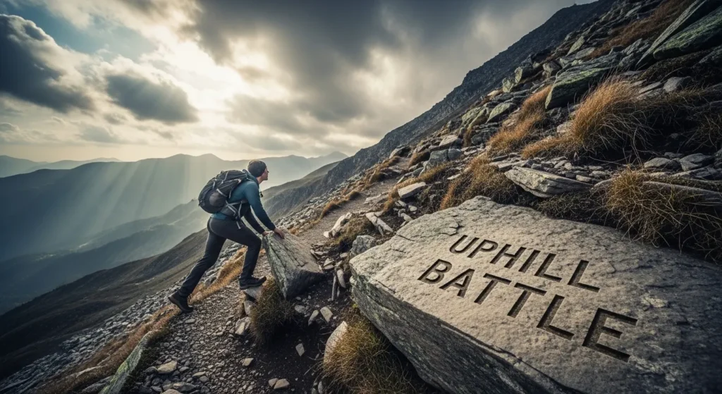 uphill battle